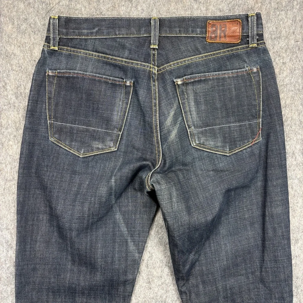 Banana Republic Straight Leg Button Fly‎ Jeans Men's 32x32 Fades Hige Americana